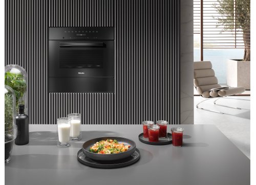 Микроволновая печь M 7244 TC OBSW чёрный обсидиан Miele