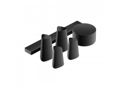 Саундбар Loewe klang bar5 mr + klang mr3 (2 шт.) + klang mr5 (2 шт.) basalt grey