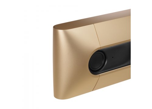 Bang & Olufsen Beosound Premiere Gold Tone/Grey Melange Fabric