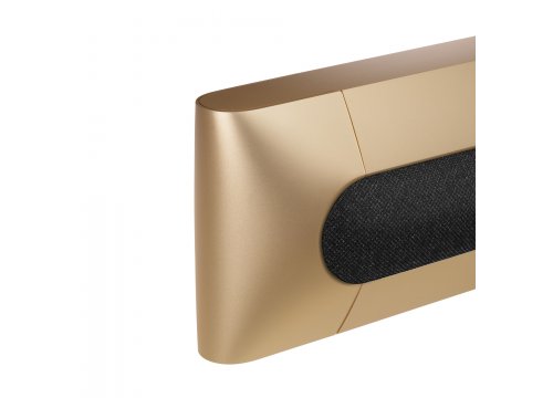 Bang & Olufsen Beosound Premiere Gold Tone/Grey Melange Fabric